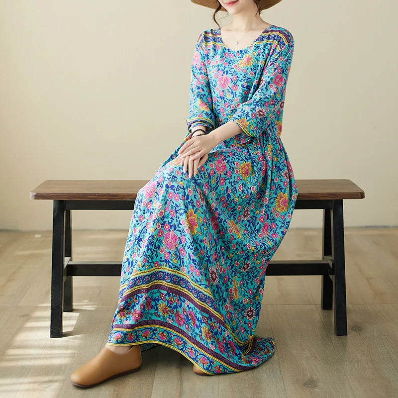 Luvik | Pitkä mekko kylpytakki Elegantti
