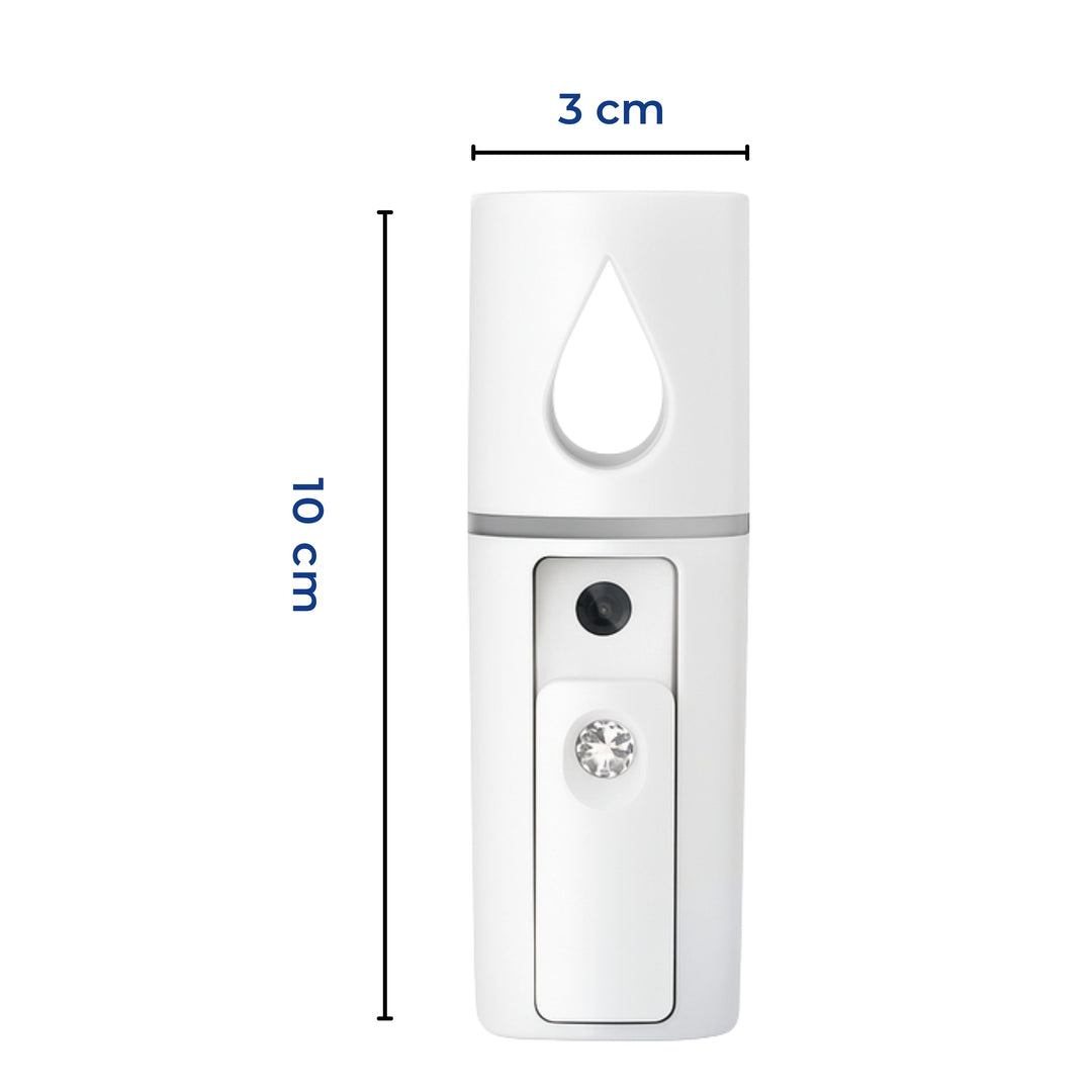Dyp Hydrering Nano Mist – USB-ladbar Håndholdt – Reiseliv & Hjemmeskincare Luvikno