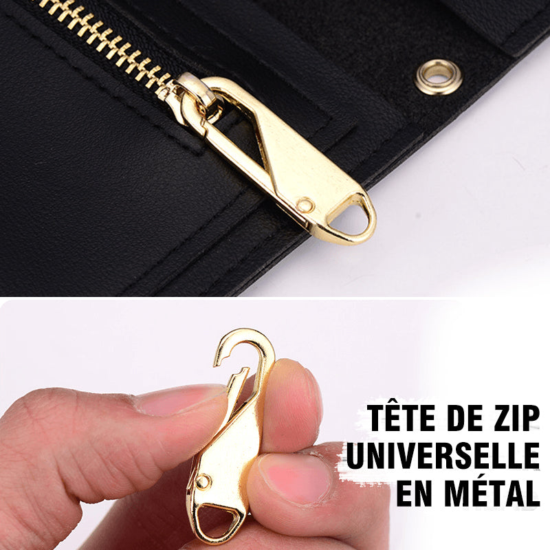 Universell metallszip-hode | Luvikno