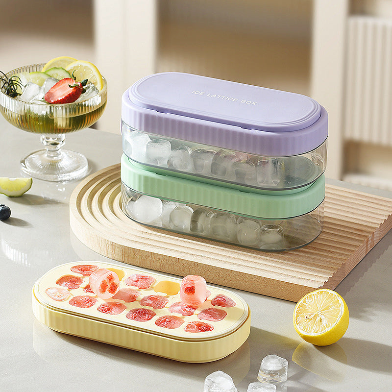 Press Ice Cube Box | Luvikno