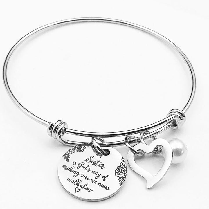 Luvikno | Never walk alone - Søster armbånd
