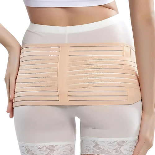 Postpartum Recovery Support – Pustende Stoff – Lindre Becken- og Ryggsmerter for Nybakte Mødre Luvikno