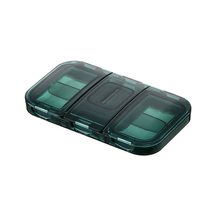Rektangulær Pill Case Organizer Beholder | Luvikno