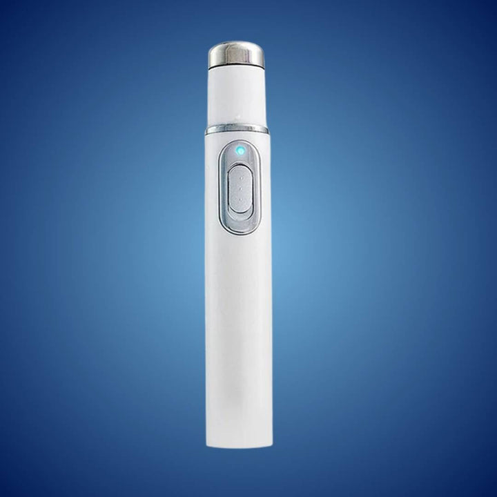 ClearGlow Blått Lys Hudterapi Penn | Aknebehandling - Betennelsesdempende - Ikke-invasiv Løsning - Klarere Hud - Flekkreduksjon Luvikno