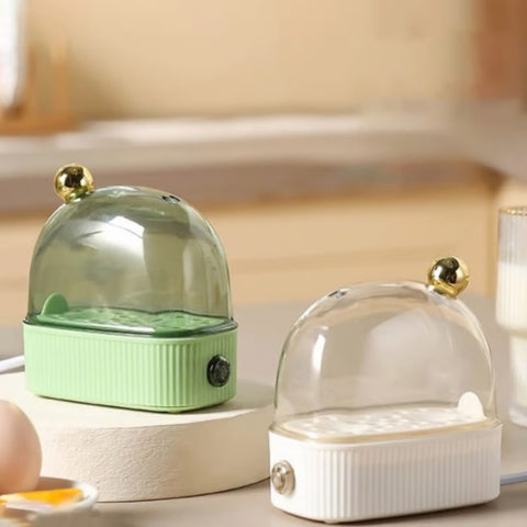 KookNest Mini Egg Cooker – Automatisk Elektrisk Eggkoker for 2 Egg | Luvikno
