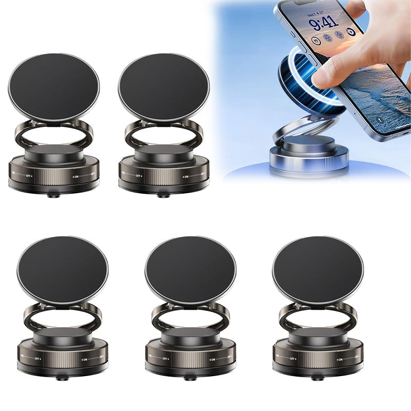 Luvikno | 360° justerbar magnetisk telefonholdere med vakuum