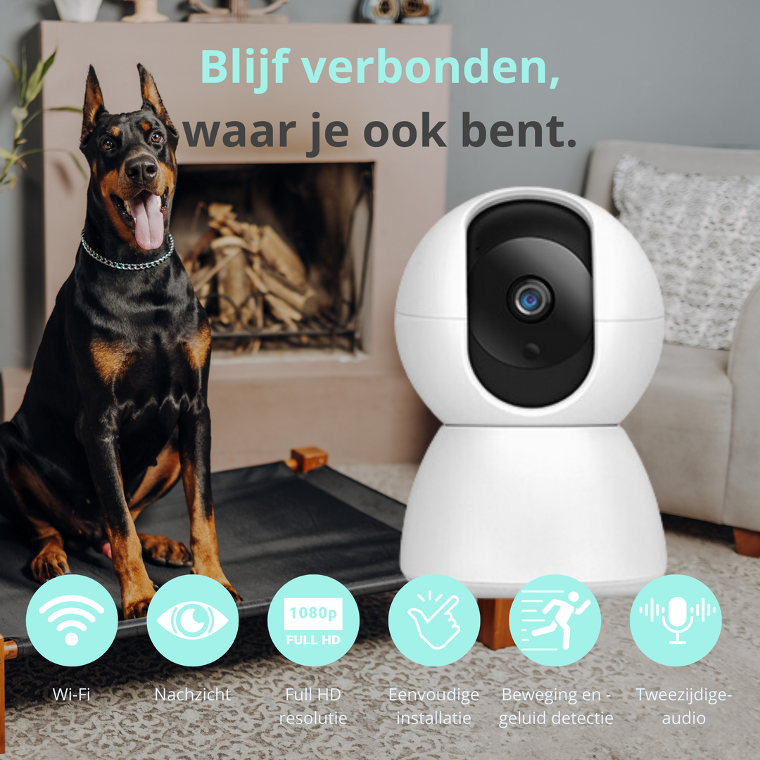 Luvikno | Premiumpets Smart Kamera - Hold Kontakt med Kjæledyret Ditt