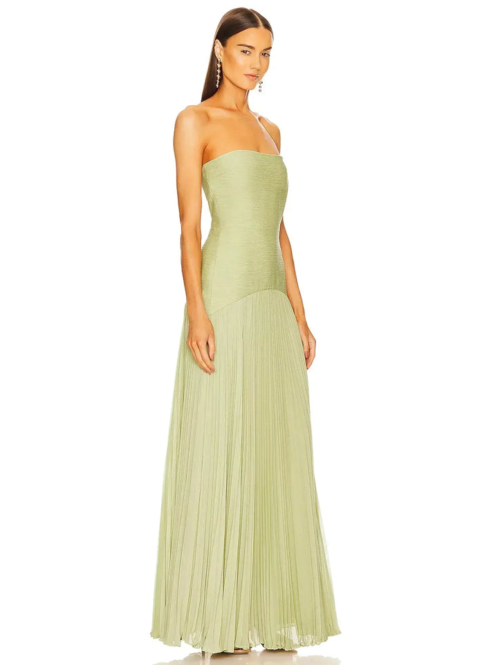 Luvik | Hihaton alasveto maxi-mekko