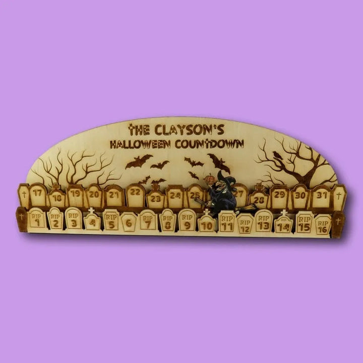 Halloween Advent Calendar - The Clayson's Halloween Countdown | Luvikno