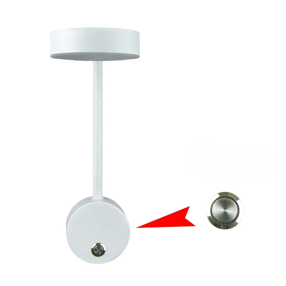 NordicGlow - Justerbar LED Vegglampe for Moderne Interiør Luvikno