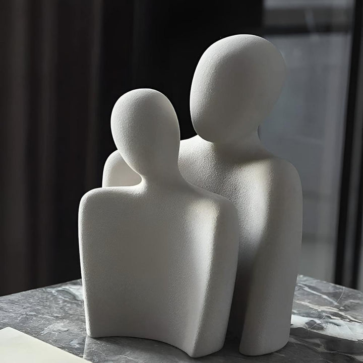Couple Ceramic Love Figurine | Luvikno