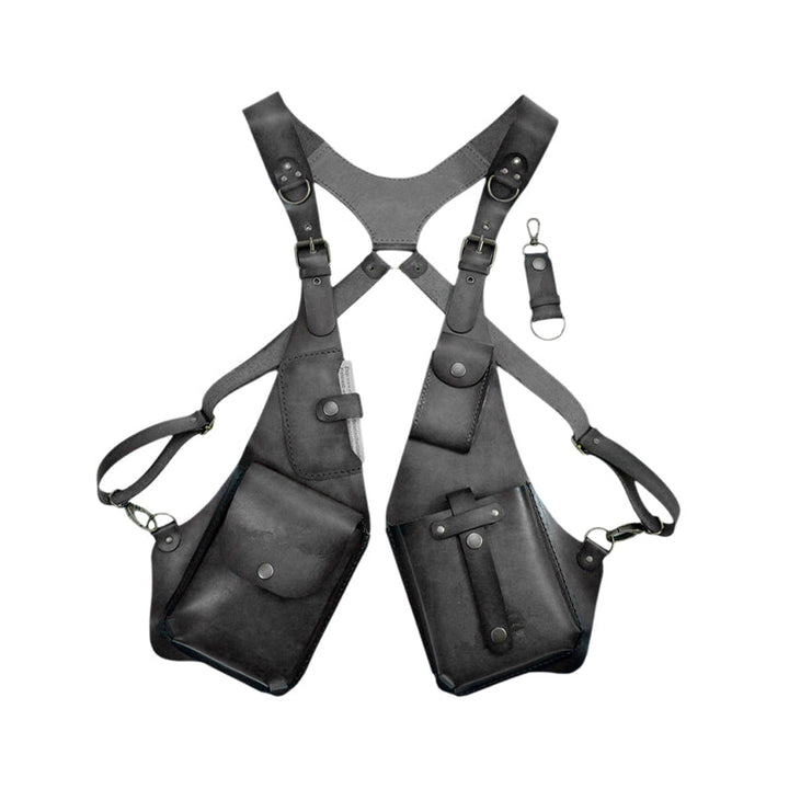 Medieval Steampunk skulderveske med retro stropp | Luvikno