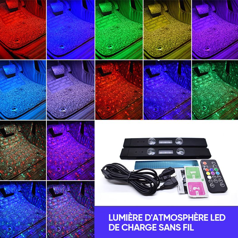Atmosphere Light LED for wireless charging | luvikno