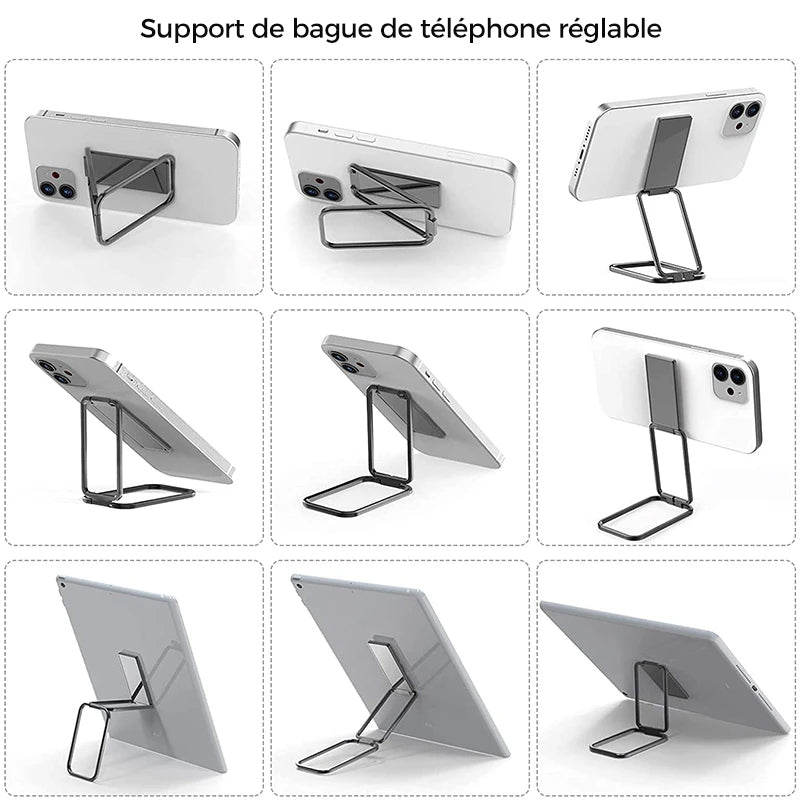 Ny sammenleggbar metalltelefonholder | Luvikno