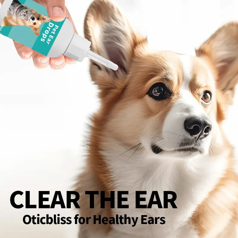 Natural Dog Ear Cleaning Drops Luvikno