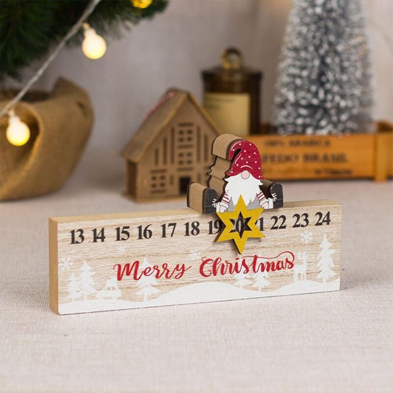 God jul Tre Mobil Santa Claus Kalender Ornament | Luvikno
