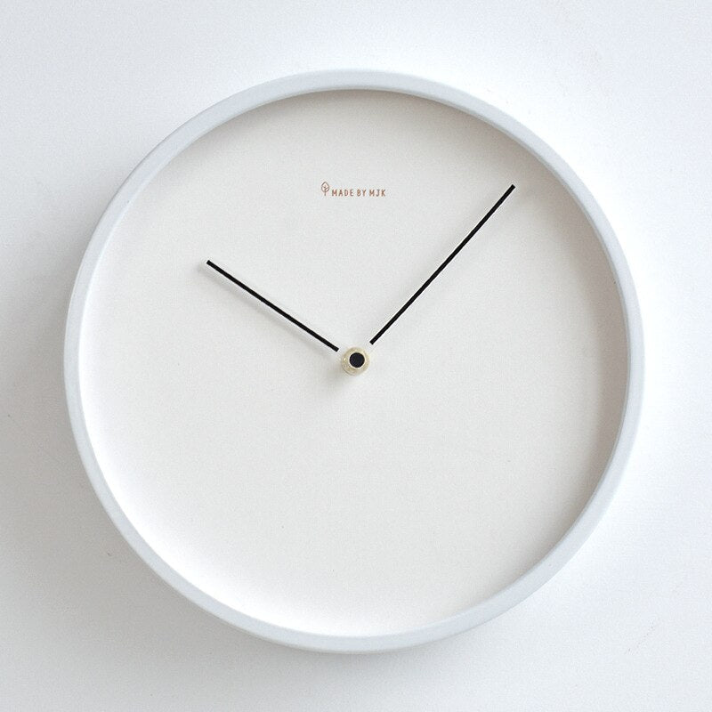 Luvikno | Skandinavisk Minimalistisk Veggklokke - Tidsløs Eleganse