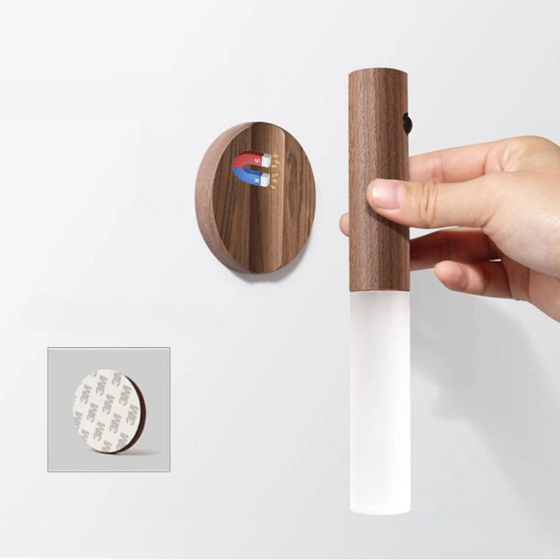 LED Nattlys med Bevegelsessensor - Umiddelbar Belysning for Hjem | Luvikno
