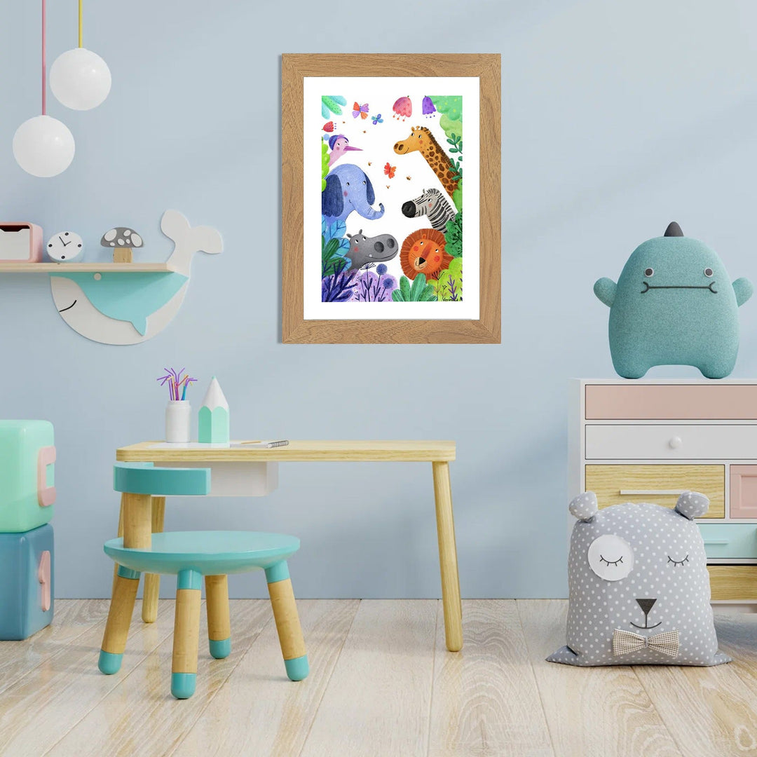 Kunstfoto rammer for barn | Luvikno