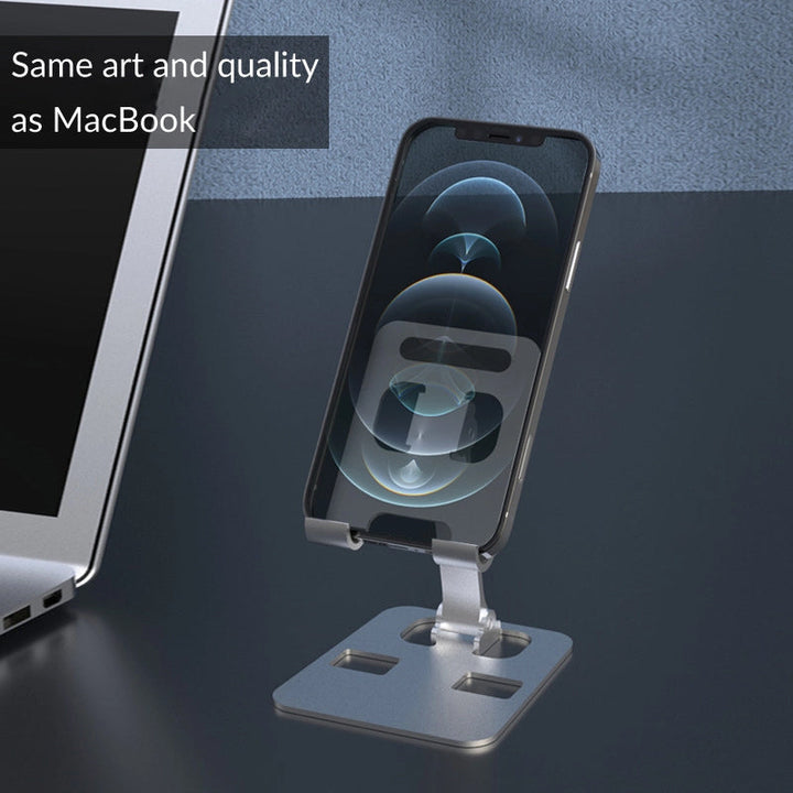 Aluminium Justerbar Skrivebord Telefonholder | Luvikno