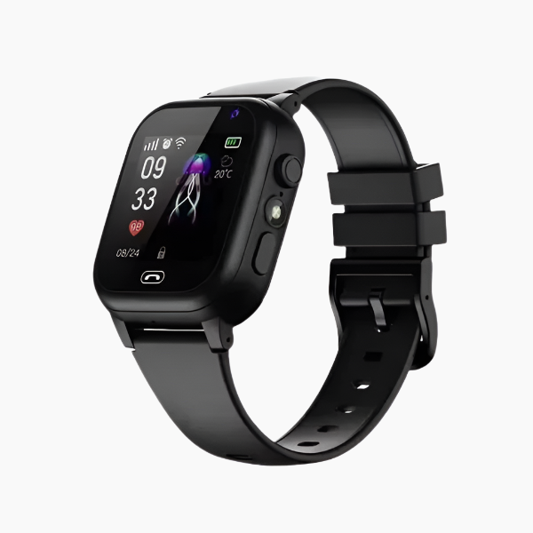 Luvikno | GPS Smartwatch for Barn med Videokalling, Kamera, Aktivitetsmerking og IP67 Vanntett – Sanntids GPS og SOS-funksjon