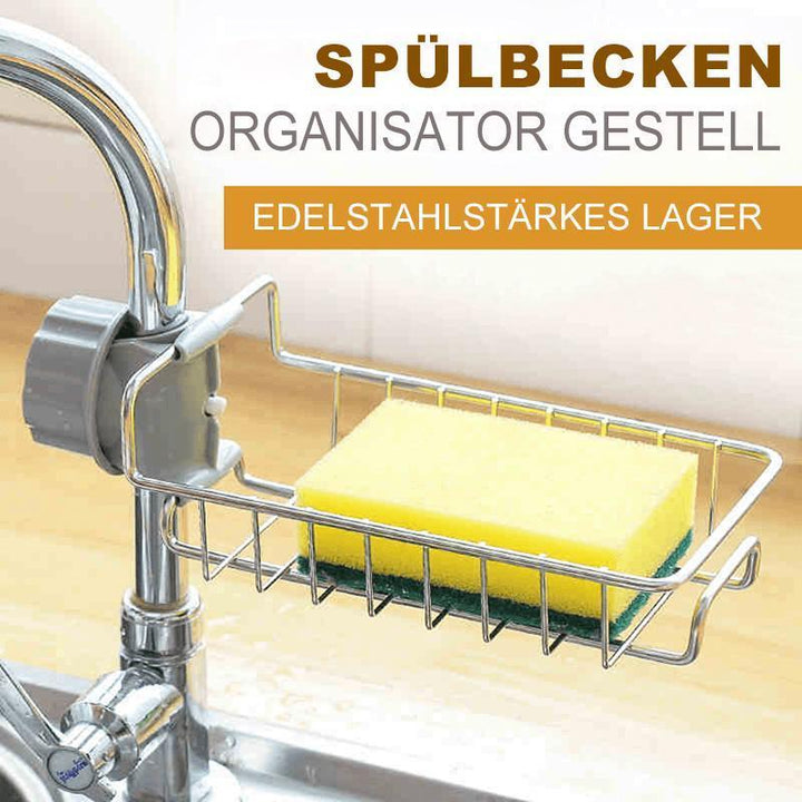 Sink Organizer Rack for Kitchen and Bathroom | Luvikno