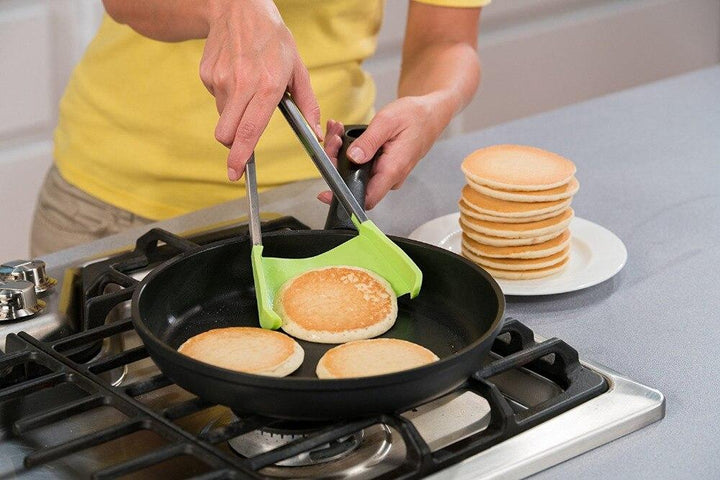 Spato - 2 i 1 Non-Stick Spatel-Tang | Luvikno