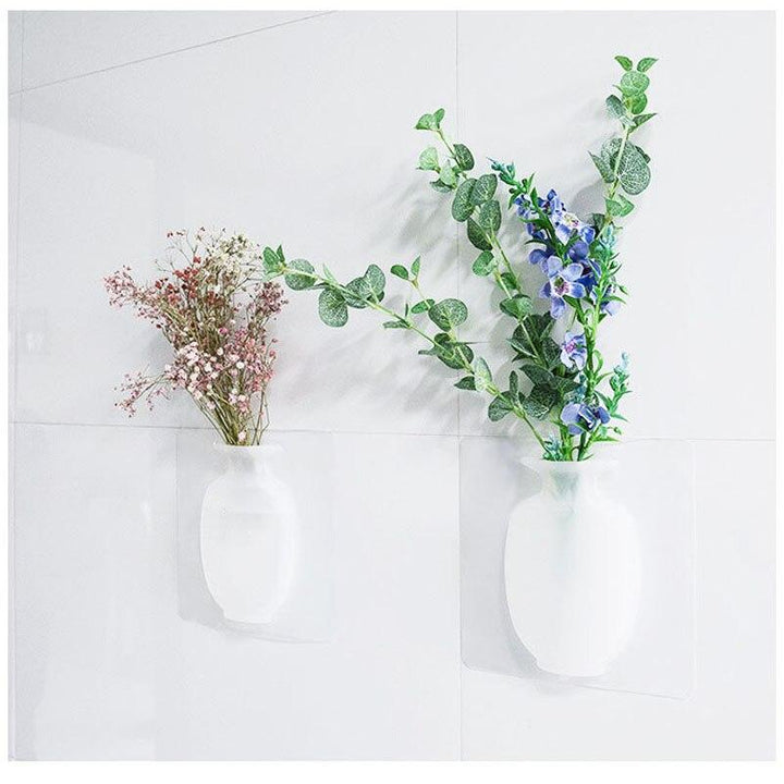 Silicone Sticky Wall Vase | Luvikno