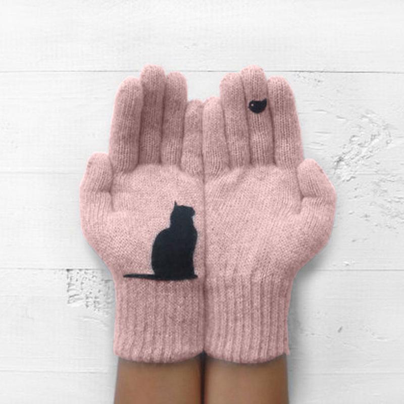 Luvikno | Kottongloves i kattestil