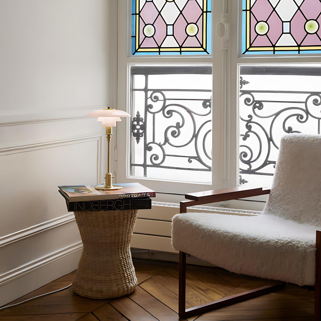 Luvikno | Lumière Serein - Elegant Metall Bordlampe