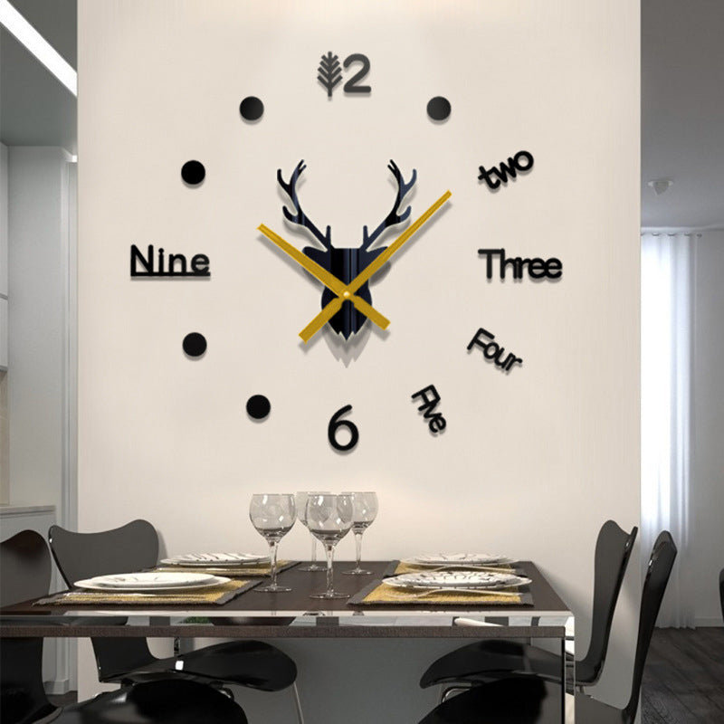 3D Kreativ Akryl Hengende Klok | Luvikno
