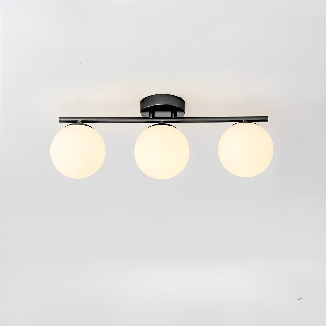 LED taklampe laget av glass – Nordisk design | For stue & soverom | Luvikno