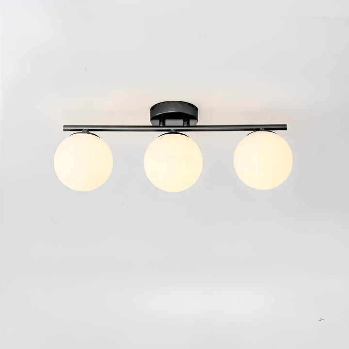 LED taklampe laget av glass – Nordisk design | For stue & soverom | Luvikno