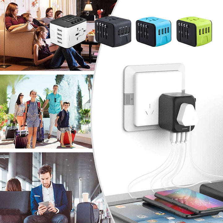 Luvikno | Universal Smart Travel Adapter Spenningsomformer