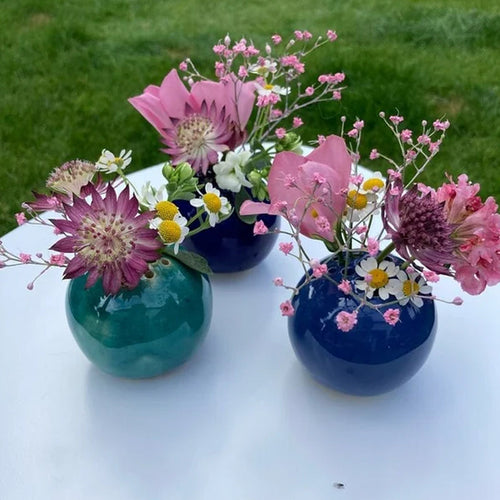 Resin Håndlaget Vase Blomst Stein Borddekor | Luvikno