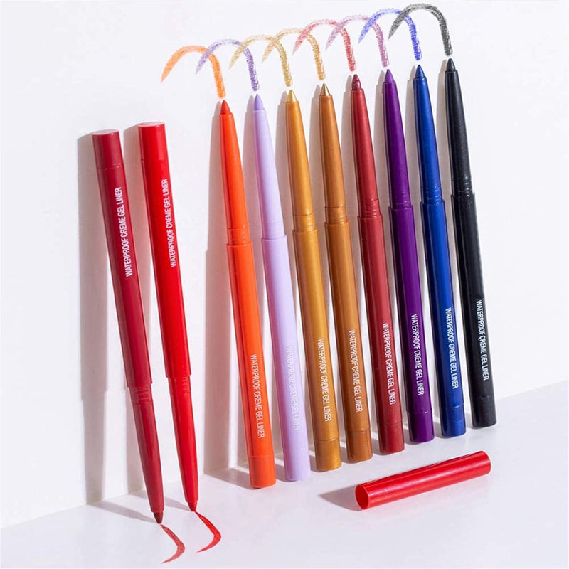 20 PCS Fargede Eyeliner Blyant Sett | Luvikno