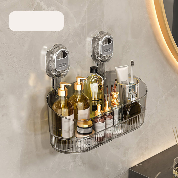 Luvikno | Opalys | Oppbevaringsgitter med sugekopp – effektiv drenering – elegant design