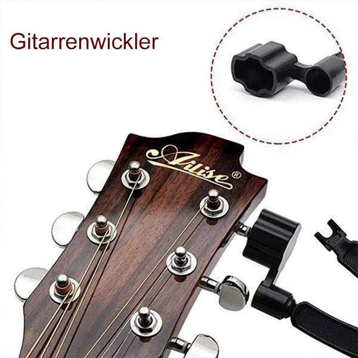 3-i-1 Verktøy for å Bytte Gitarstrenger | Luvikno