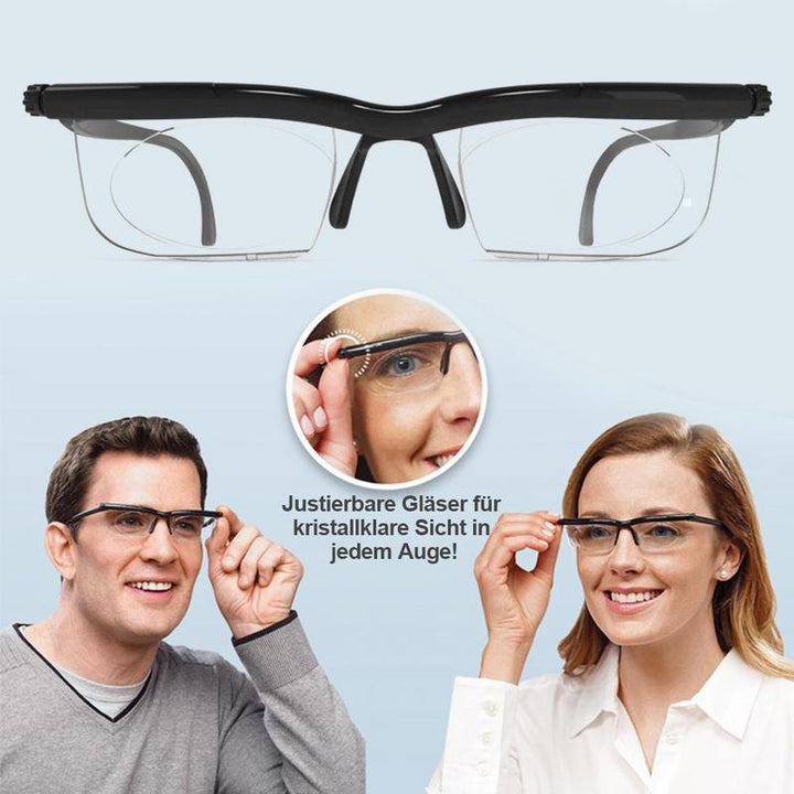 Luvikno | Fokus justerbare briller Lesebriller Unisex