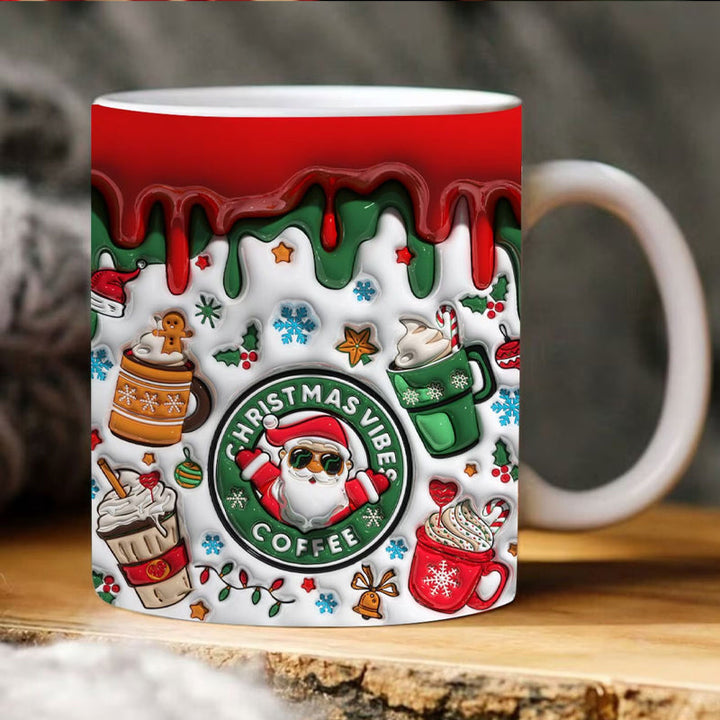3D julesinflated krusomslag | Luvikno