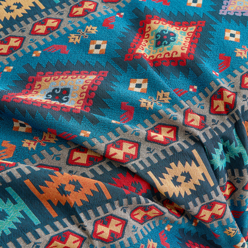 Azure Boho Chic Sofa Cover - Moderne, stilige og holdbare sofa beskyttelse | Luvikno