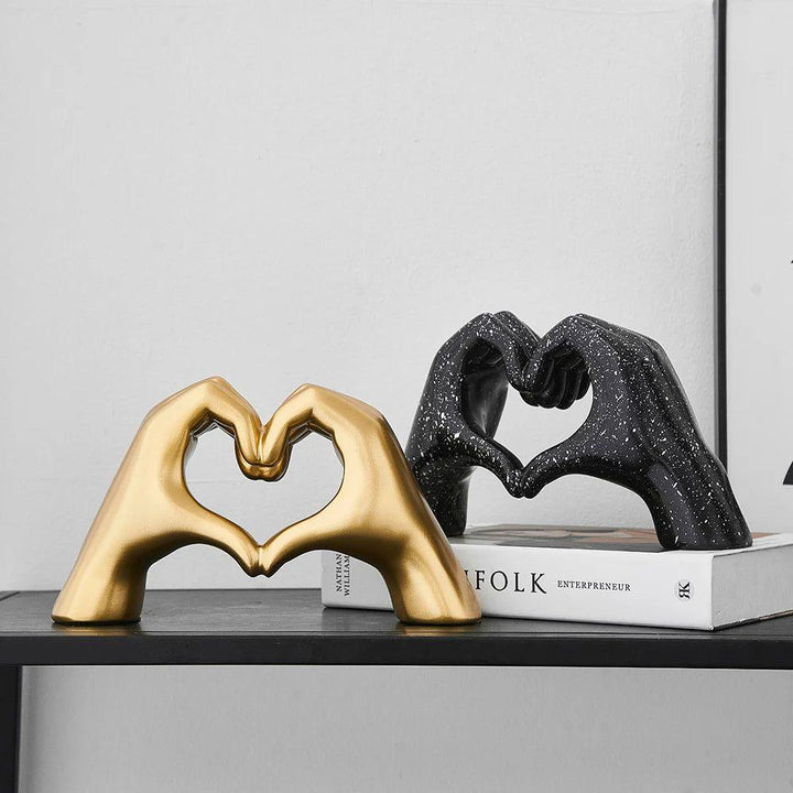 Love Hands - Estetisk Hjertehender Romdekor | Luvikno