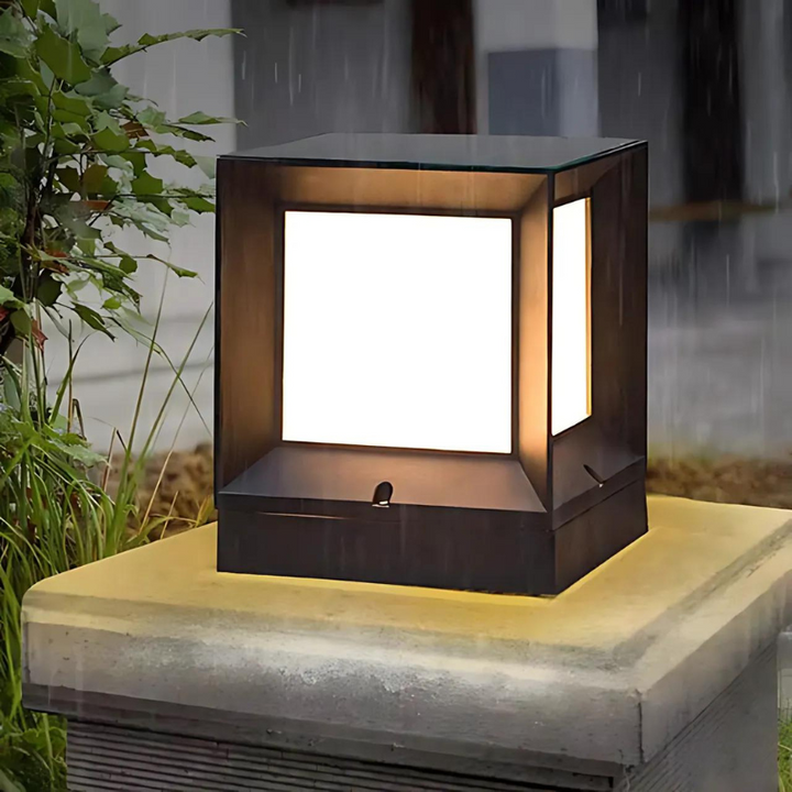 Stilig LED gulvlampe for elegant utendørsbelysning | Luvikno