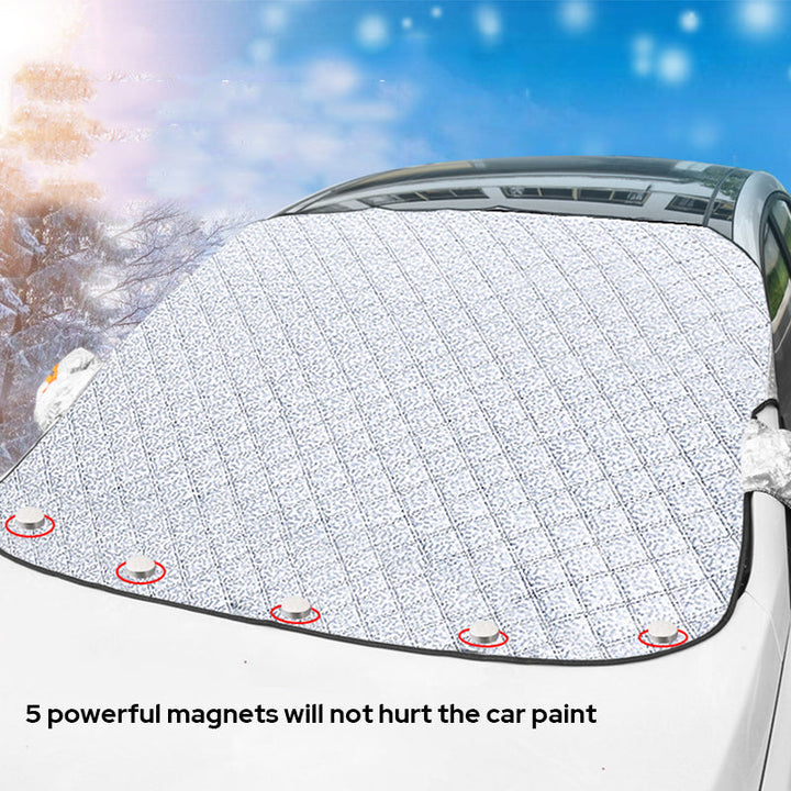 Luvikno | LuxGuard Front Wind Protection | Keep your vehicle protected with a durable and weather-resistant cover for optimal safety and comfort.
