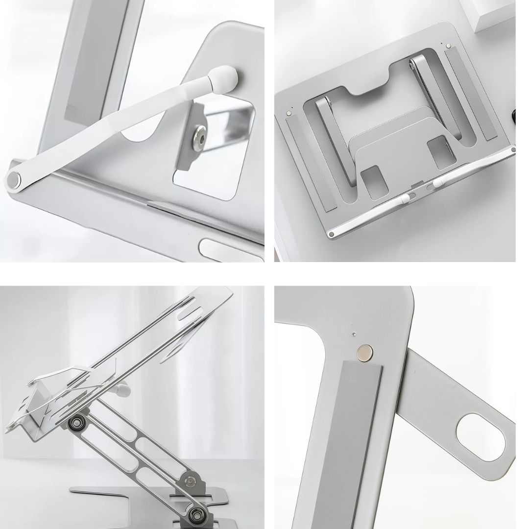 ReadEase | Justerbart Lese Stativ – Ergonomisk Nakkeavlastning – Sammenleggbart Kompakt Design – For Hjem, Kontor & Skrivebord Komfort Luvikno