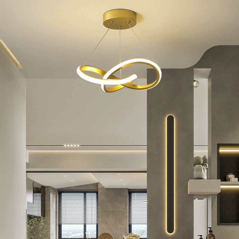 Kreativ minimalisme LED mini pendellampe for balkonger og ganger (2 størrelser, dimbar) Luvikno