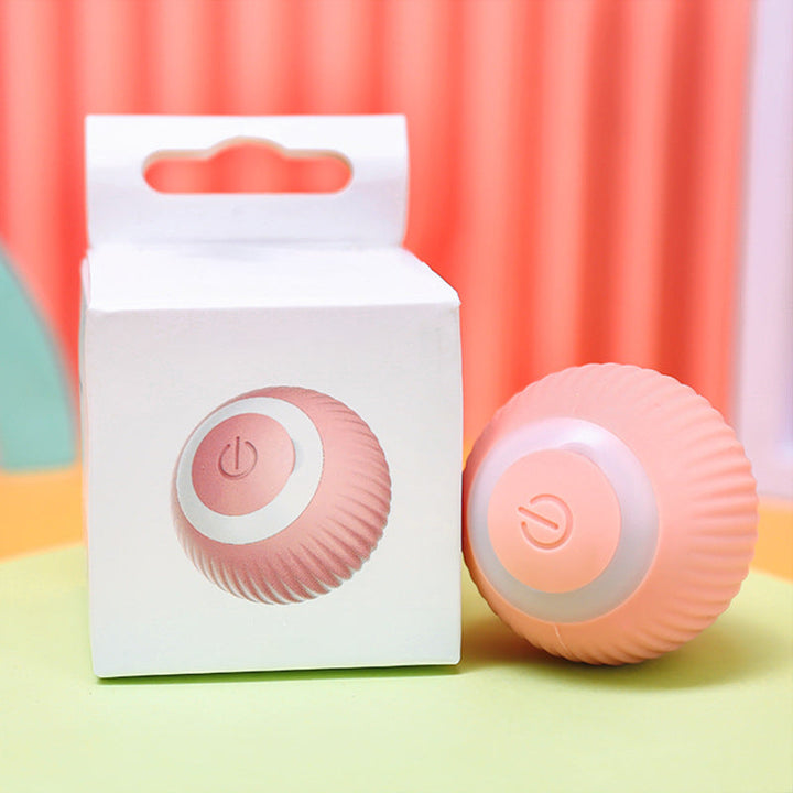 Intelligent Electric Self-Rolling Cat Toy Ball | Luvikno