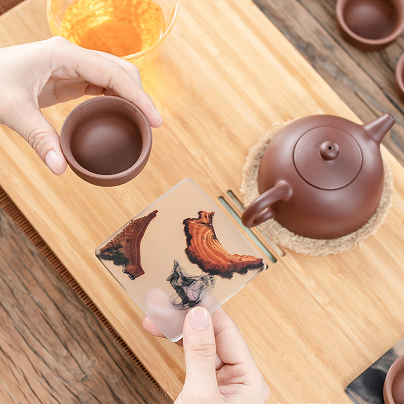 Harz Pine Drink Coaster | Luvikno