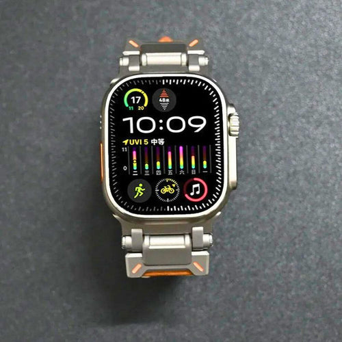 Luvikno | Ekte lær Apple Watch-bånd – Stilig og slitesterk klokkerem for din Apple Watch