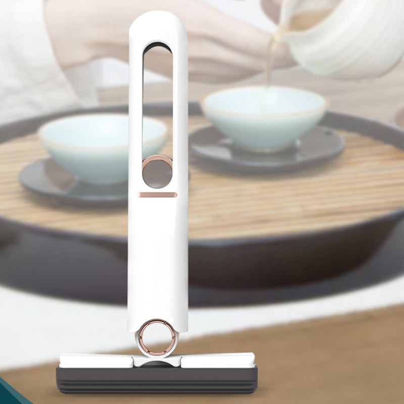 Håndvaskbar Desktop Rengjørings Mini Mopp | Luvikno